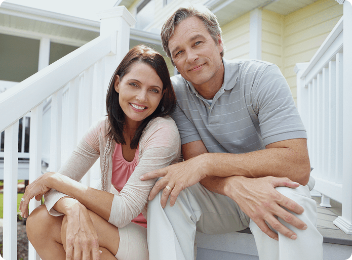Happy couple enjoying time together